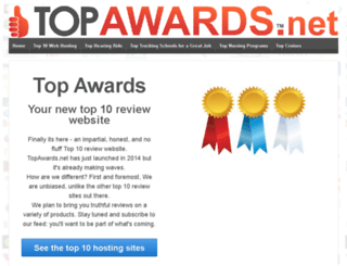 topawards.net screenshot