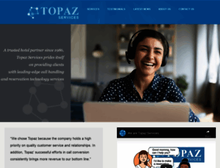 topazservices.com screenshot