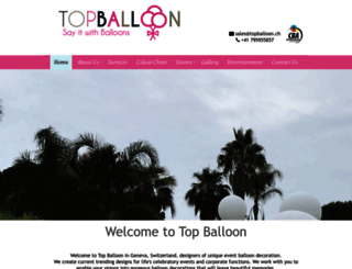 topballoon.ch screenshot