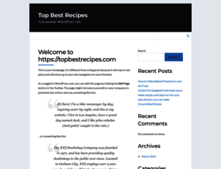 topbestrecipes.com screenshot