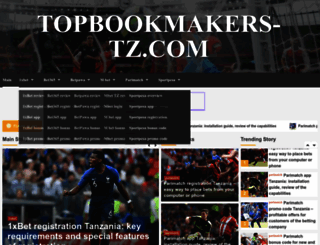 topbookmakers-tz.com screenshot