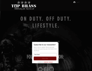 topbrassmilitary.com screenshot