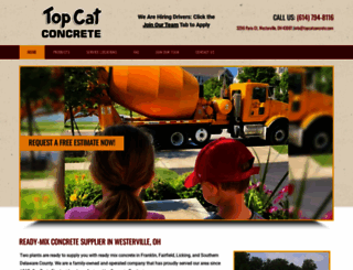 topcatconcrete.com screenshot