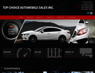 topchoiceautomobilesales.com screenshot
