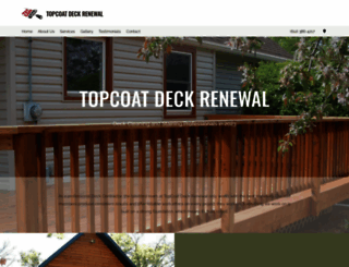 topcoatdeckrenewal.com screenshot