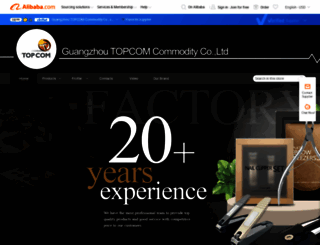 topcomww.en.alibaba.com screenshot