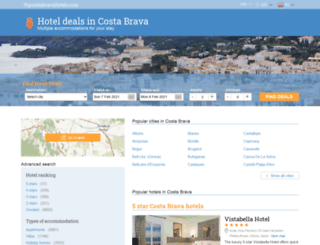 topcostabravahotels.com screenshot