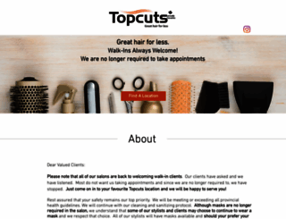 topcuts.com screenshot