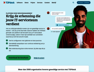 topdesk.nl screenshot