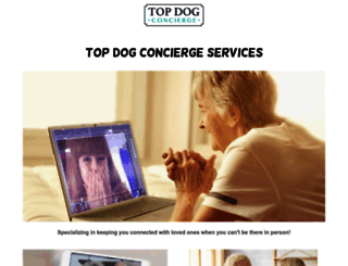topdogconcierge.com screenshot