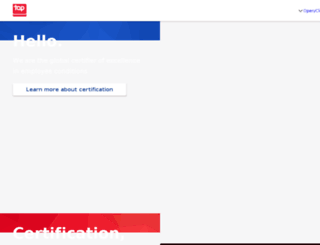 topemployers.nl screenshot