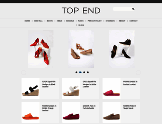 topendshoes.com.au screenshot