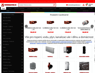 topenilevne.cz screenshot