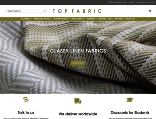 topfabric.co.uk screenshot