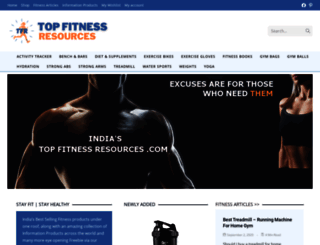 topfitnessresources.com screenshot