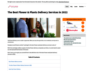 topflowerdelivery.com screenshot