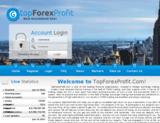 topforexprofit.com screenshot