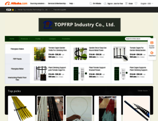 topfrp.en.alibaba.com screenshot