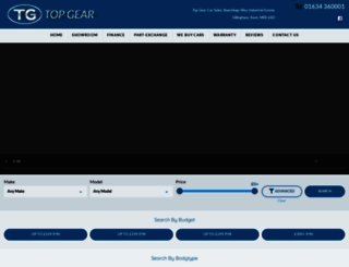 topgear-carsales.co.uk screenshot