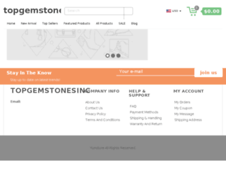 topgemstonesinc.com screenshot