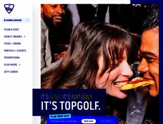 topgolf.com screenshot
