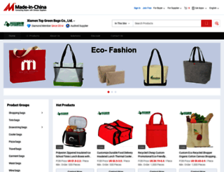 topgreenbag.en.made-in-china.com screenshot