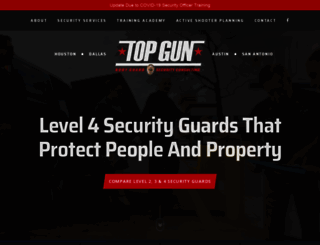 topgun-securityservices.com screenshot