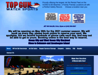 topgunwatersports.com screenshot