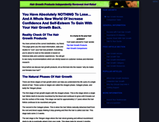 tophairgrowth.com screenshot