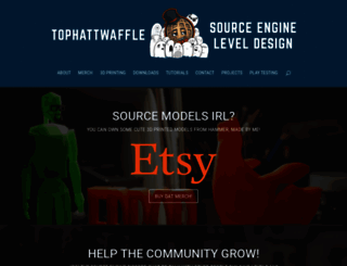 tophattwaffle.com screenshot