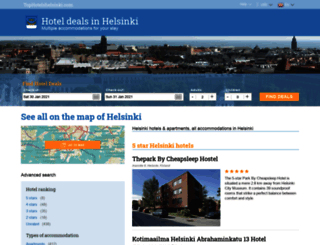tophotelshelsinki.com screenshot