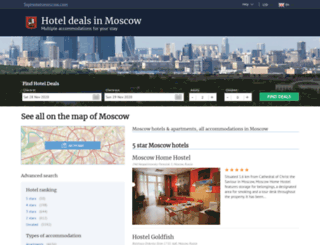 tophotelsmoscow.com screenshot
