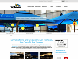 tophoven-gmbh.de screenshot