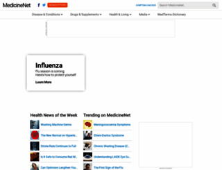 topics.medicinenet.com screenshot