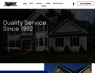 topjobsidingwindows.com screenshot