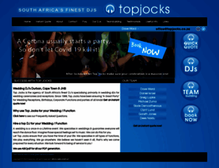 topjocks.co.za screenshot