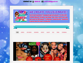 topkidsparty.com screenshot