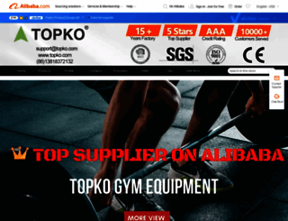 topkogroup.en.alibaba.com screenshot