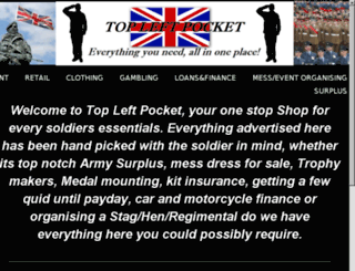 topleftpocket.com screenshot