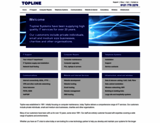 topline.co.uk screenshot