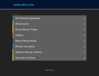 toplineafrica.com screenshot
