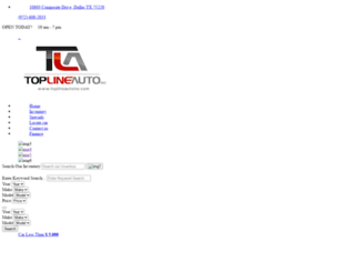toplineautoinc.v12soft.com screenshot