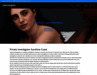 toplineinvestigations.com.au screenshot