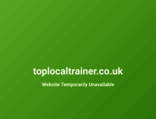 toplocaltrainer.co.uk screenshot