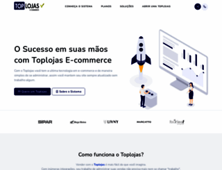 toplojas.com.br screenshot