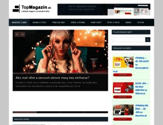 topmagazin.sk screenshot