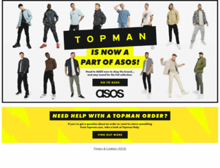 topman.com screenshot