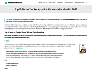 topmobiletracker.com screenshot