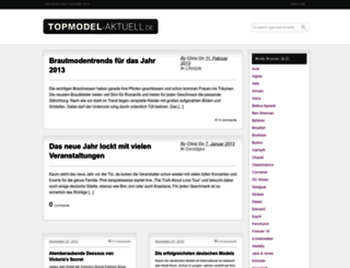 topmodel-aktuell.de screenshot