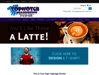 topnotch-tees.com screenshot